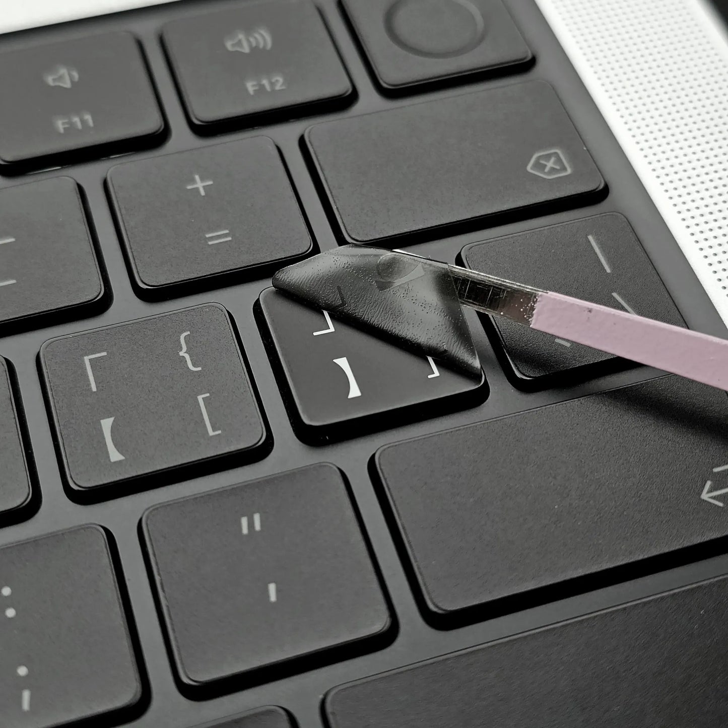 MacBook keyboard skin zero residue anti-fingerprint — Barekey