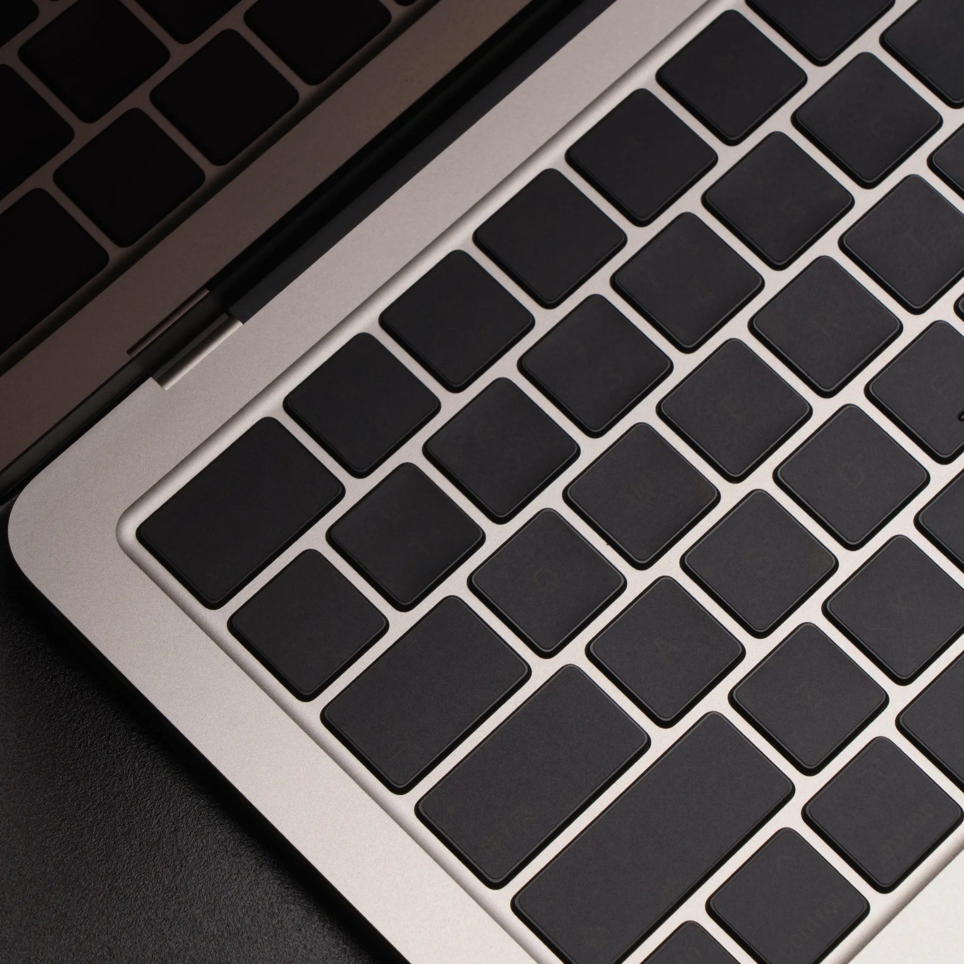MacBook keyboard skin lifestyle shot — Barekey