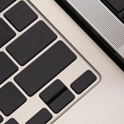 MacBook keyboard skin matte anti-fingerprint detail — Barekey