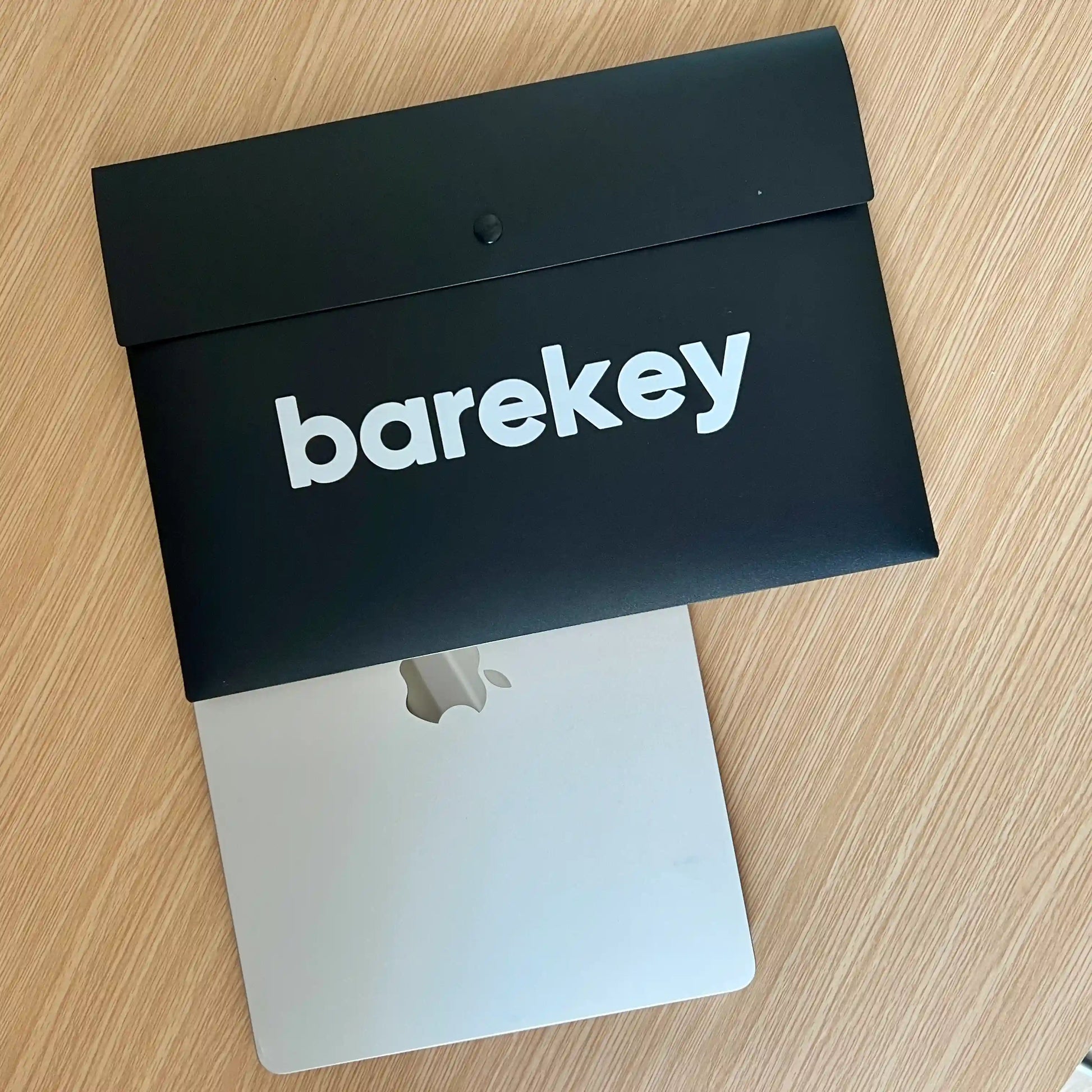 MacBook keyboard skin real user photo UGC — Barekey