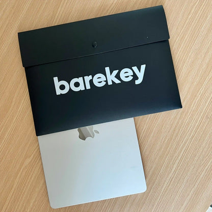 MacBook keyboard skin real user photo UGC — Barekey