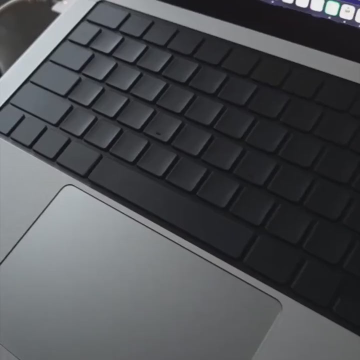 MacBook keyboard skin product demo video — Barekey