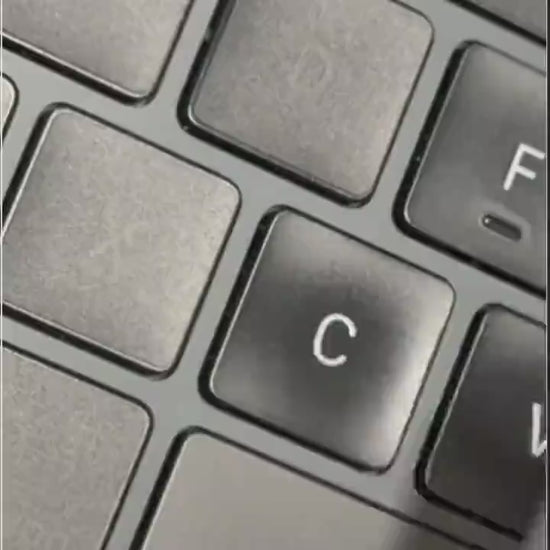 MacBook keyboard skin application tutorial video — Barekey