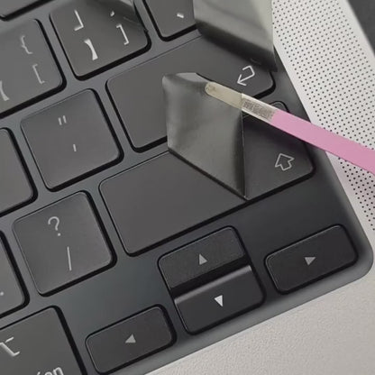 MacBook keyboard skin installation video — Barekey
